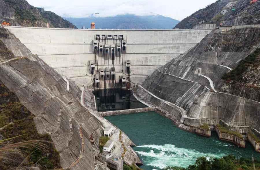 The Xiaowan dam in Nanjian county, Yunnan province. (Internet)