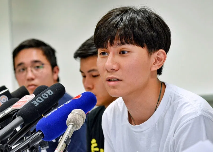 Student union president of Hong Kong Baptist University Keith Fong. (SPH)