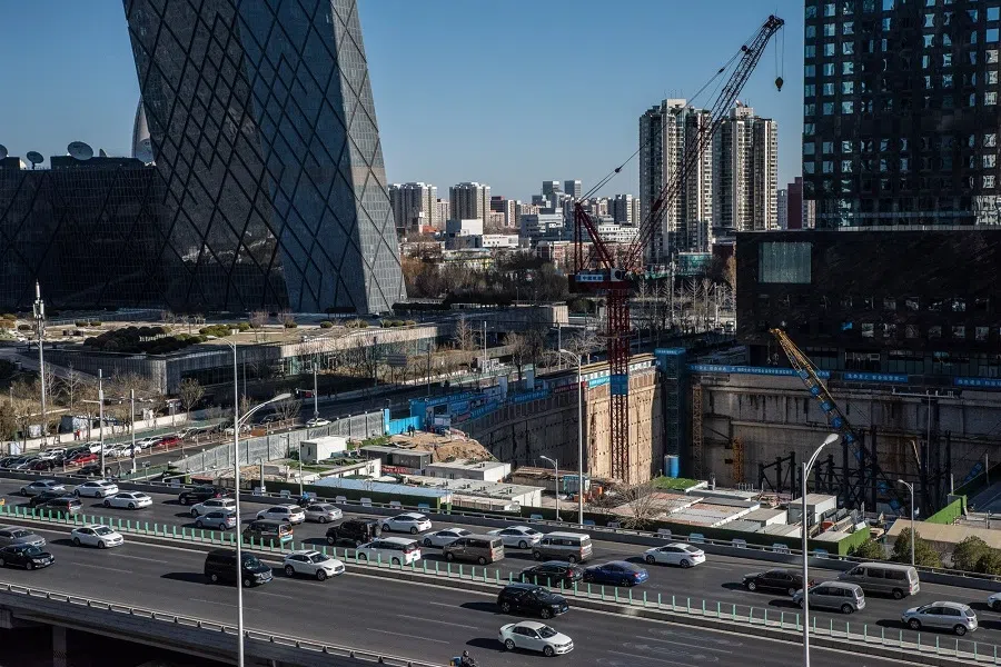 Vehicles travel along the 3rd Ring Road in Beijing, China, on 29 December 2022. (Bloomberg)