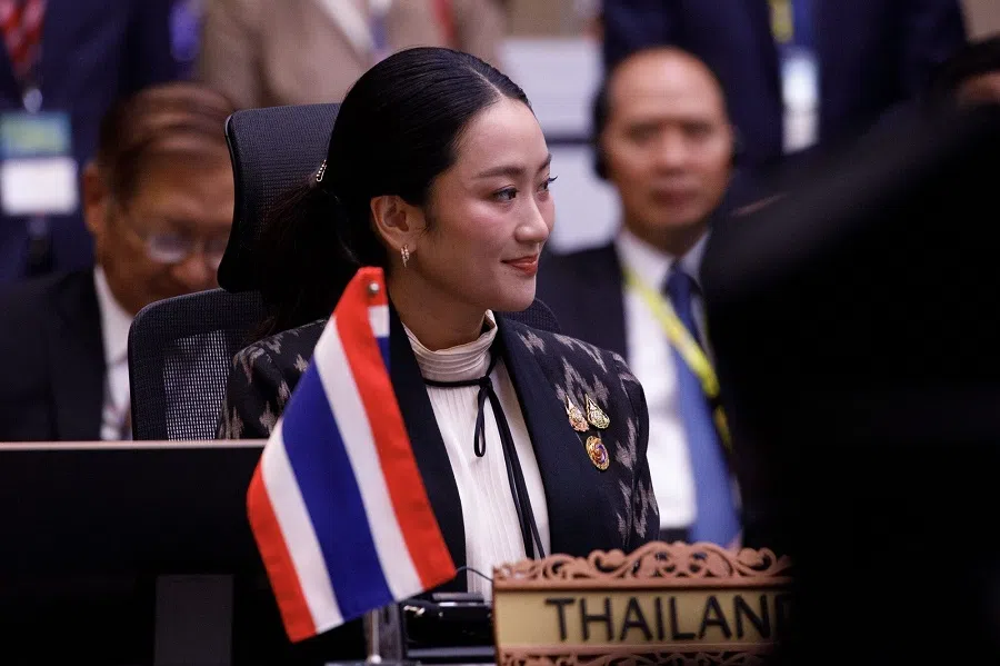 Paetongtarn Shinawatra, Thailand’s prime minister, during the 46th Association of Southeast Asian Nations (ASEAN) Summit in Kuala Lumpur, Malaysia, on 26 May 2025. (Samsul Said/Bloomberg)