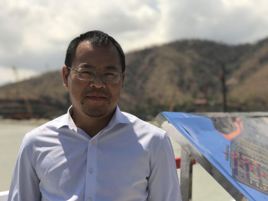 Wang Wei, general manager of China Harbour Timor.