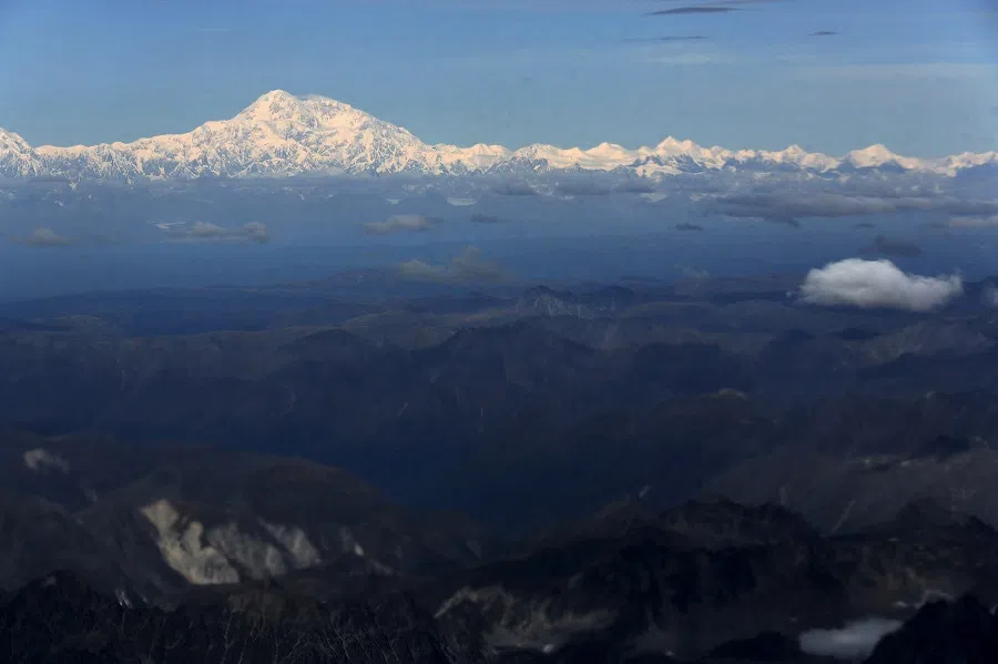 Denali, or Mount McKinley, in Anchorage, Alaska, on 31 August 2015. (Jonathan Ernst/Reuters)