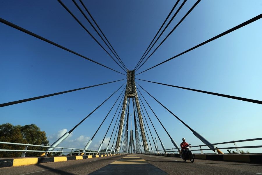 Barelang Bridge, which connects the islands of Batam, Rempang and Galang in Riau Islands province. (SPH)
