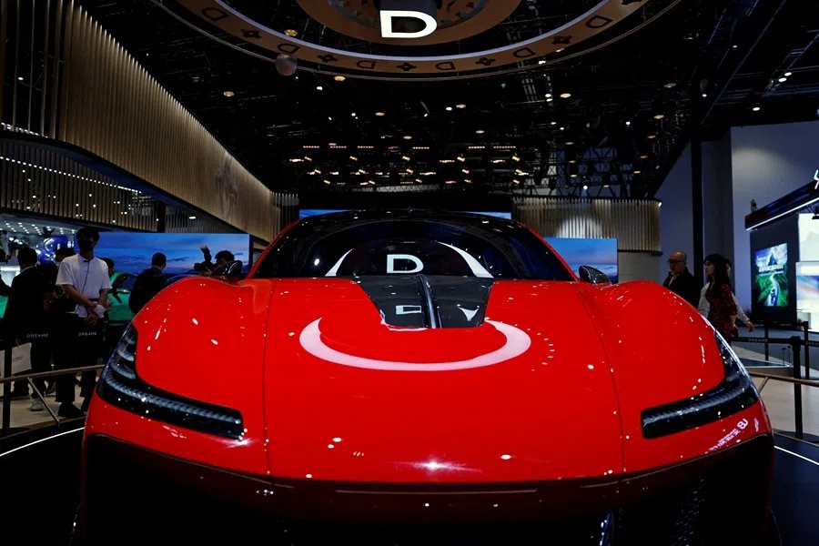 Dreame Nebula Next 01X concept on display at the Beijing International Automotive Exhibition (Auto China) in Beijing, China, 24 April 2026.