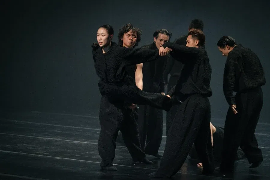 Acrobatics are also an important part of the performance, occasionally inducing nausea in the dancers being violently swung onstage.