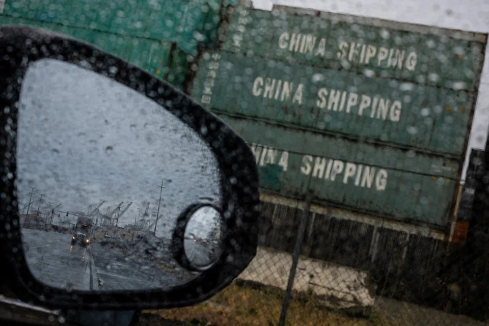 China Shipping containers are seen at the Port of Oakland in Oakland, California, US, on 12 May 2025. (Carlos Barria/Reuters)