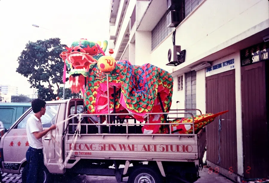 The craft of dragon-making was forced into “early retirement” due to foreign competition. (Photo provided by interviewee)