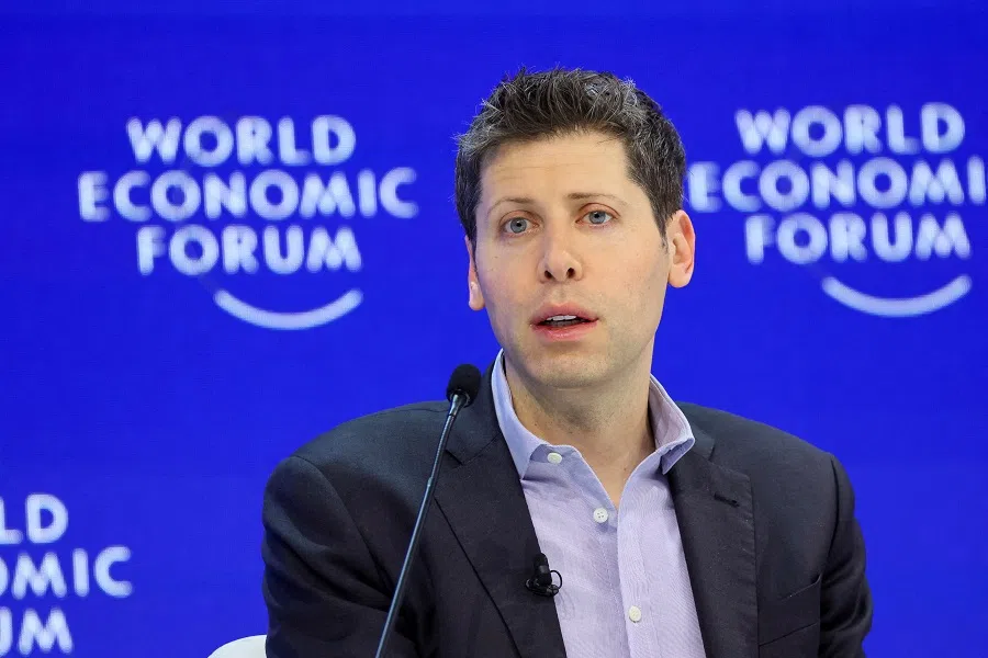 Sam Altman, CEO of OpenAI, attends the 54th annual meeting of the World Economic Forum, in Davos, Switzerland, on 18 January 2024. (Denis Balibouse/Reuters)