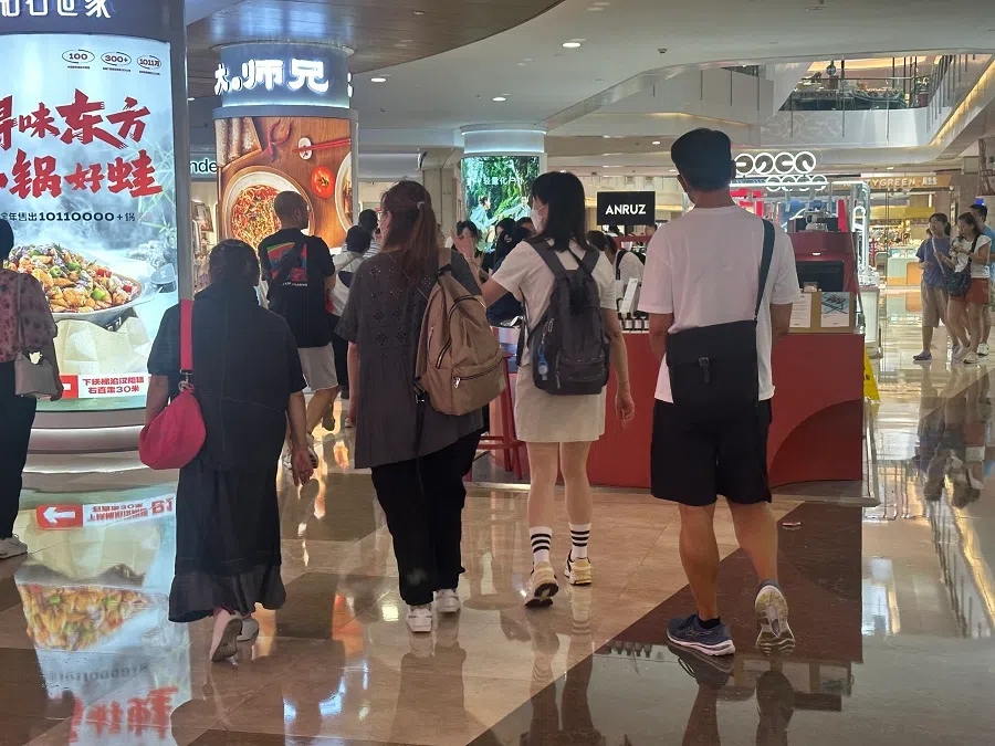 Apart from heading to Shenzhen for healthcare services, Hong Kongers also go to the neighbouring city to shop. (SPH Media)