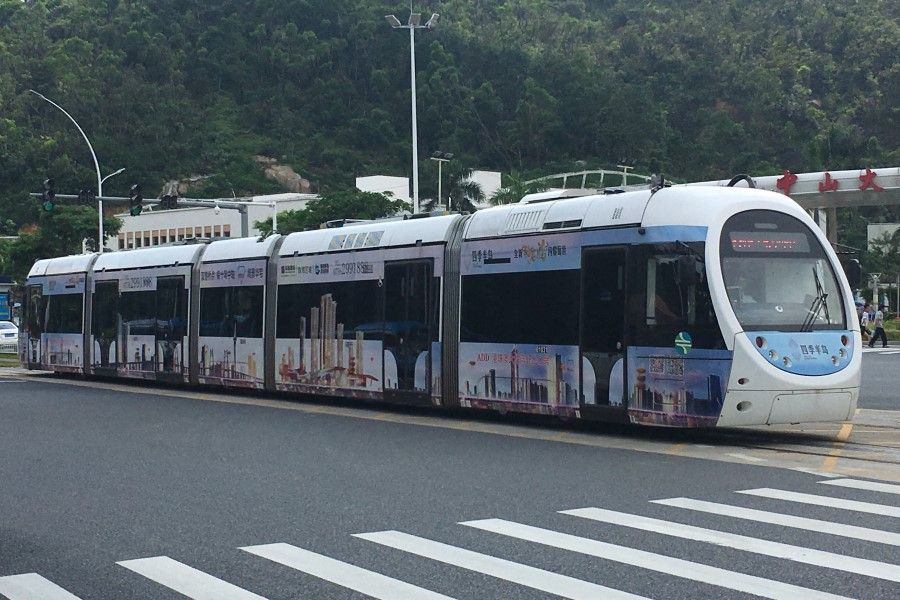 Zhuhai Tram Line 1, 2019. (Wikimedia)
