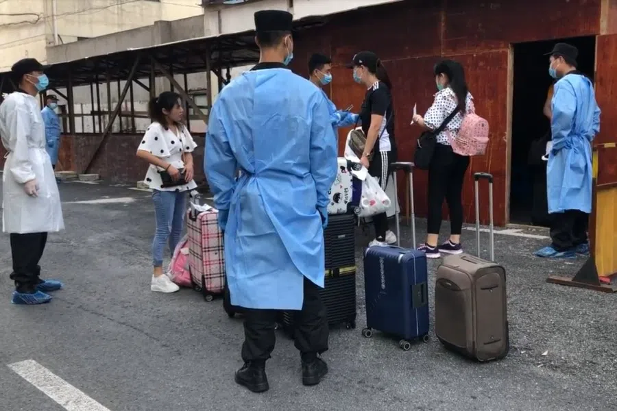 People released from quarantine.