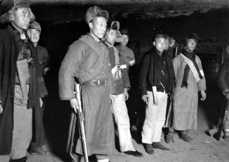 Armed anti-Japanese forces in the Changbai Mountains, late 1930s.