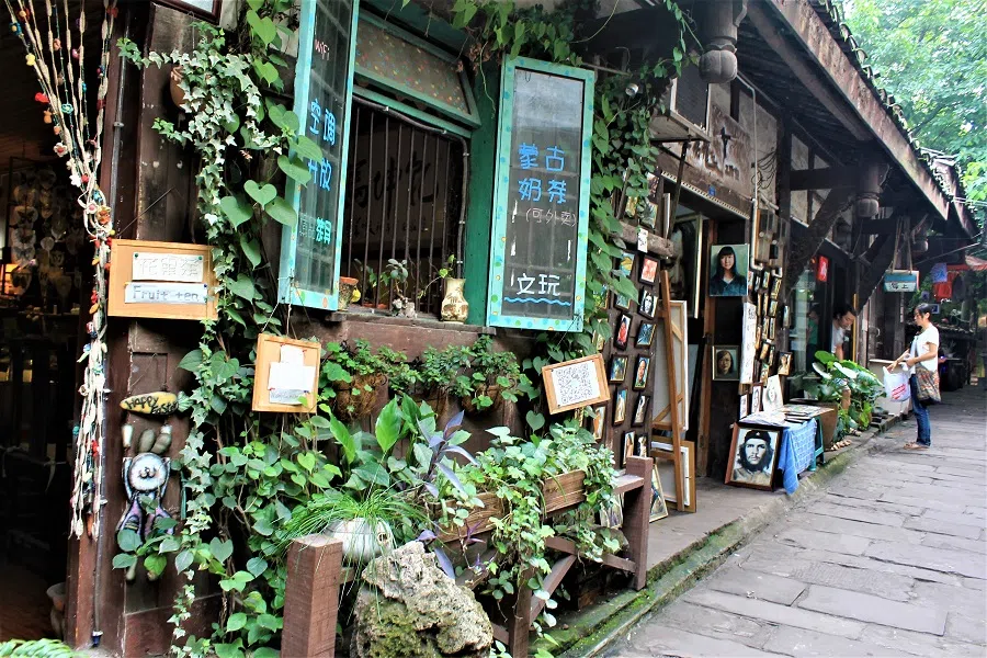 Ciqikou Ancient Town, Chongqing, 2013.