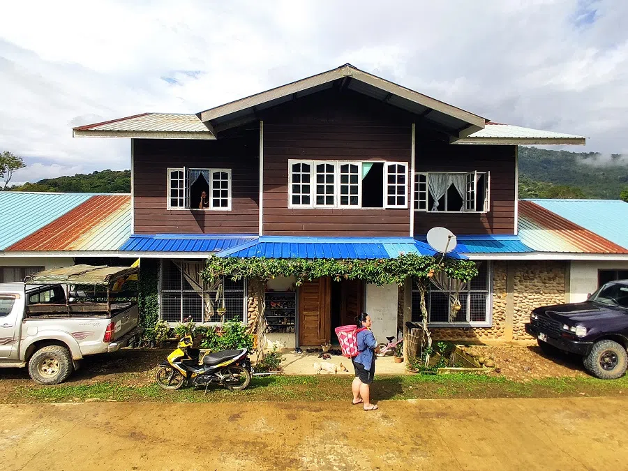 Guesthouse in Long Semedoh. (Photo: Goh Chun Sheng)