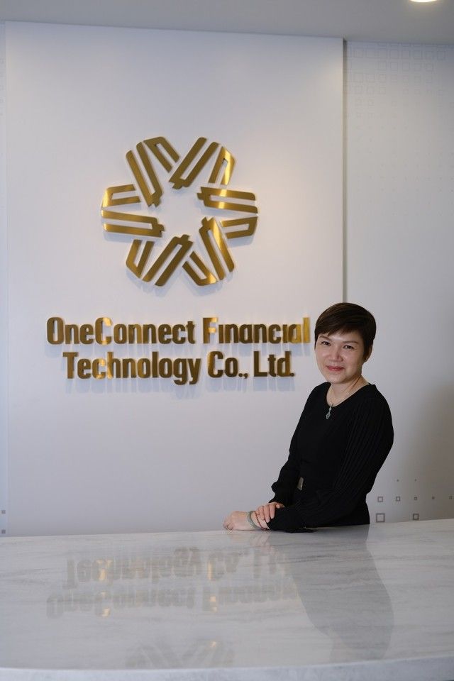Tan Bin Ru, CEO of OneConnect Financial Technology. (SPH)