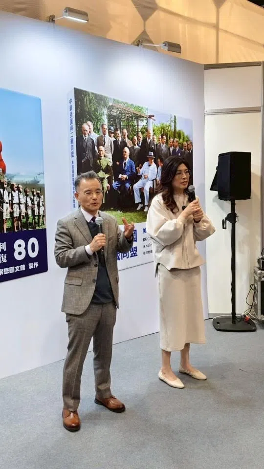 Cheng Li-wun’s speech was forceful and resonant, with Professor Kim Sang-ho serving as interpreter.