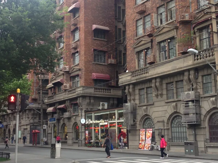 A view of Wukang Road, Shanghai, May 2016. (Wikimedia)