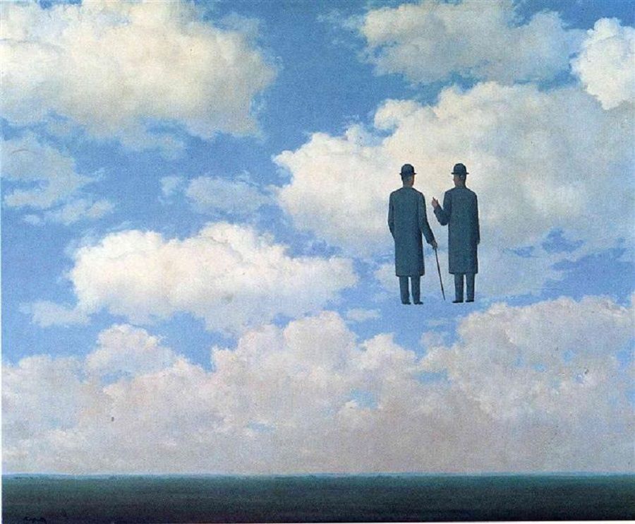 René Magritte, La Reconaissance Infinie (Infinite Recognition), 1963. (Internet)