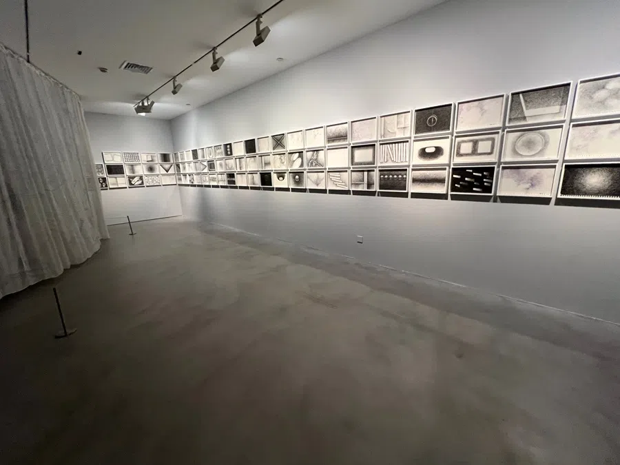 Each Drop, Each Dot 《一点一滴》, 2022. Archival ink on paper.