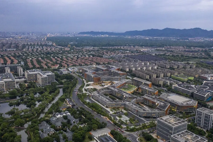 A general shot of Hangzhou, China, on 19 June 2023. (Qilai Shen/Bloomberg)
