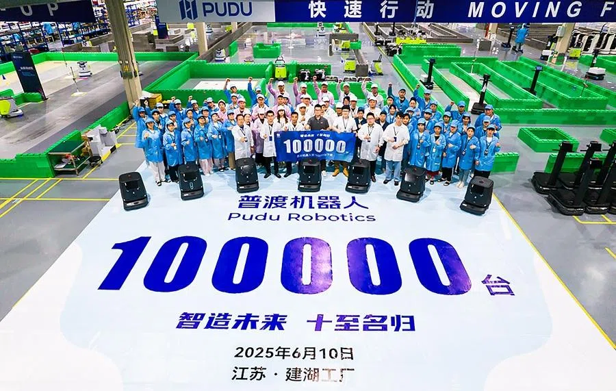 To date, Pudu Robotics has successfully delivered more than 100,000 robots in over 80 countries and regions worldwide. (Photo provided by Pudu Robotics)
