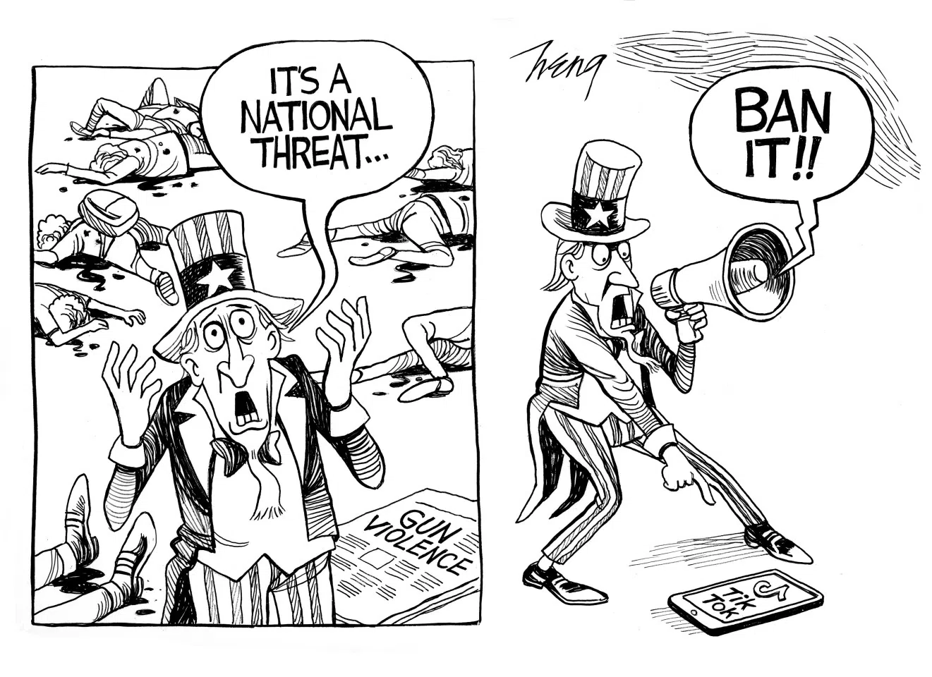 Cartoon: Heng Kim Song