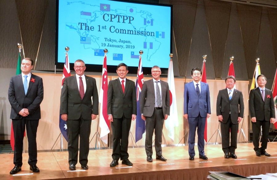 The first Commission of the Comprehensive and Progressive Agreement for Trans-Pacific Partnership (CPTPP), 19 January 2019. (SPH)
