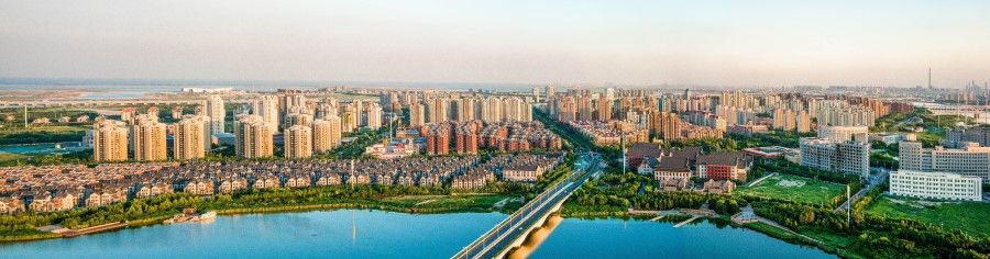 Sino-Singapore Tianjin Eco-City, April 2020. (Sino-Singapore Tianjin Eco-City Investment and Development Co.)