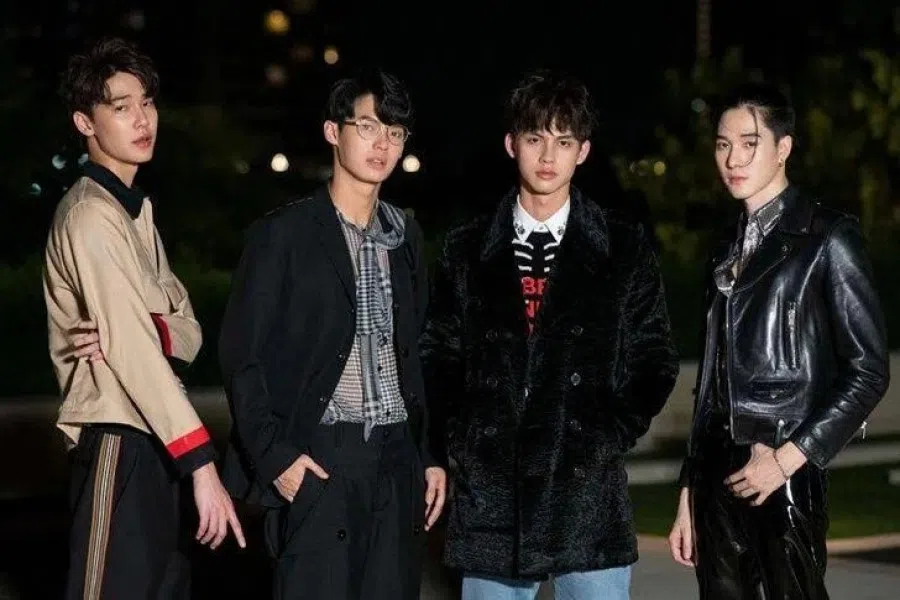 The Thai version of Meteor Garden launched the Thai F4. (Internet)