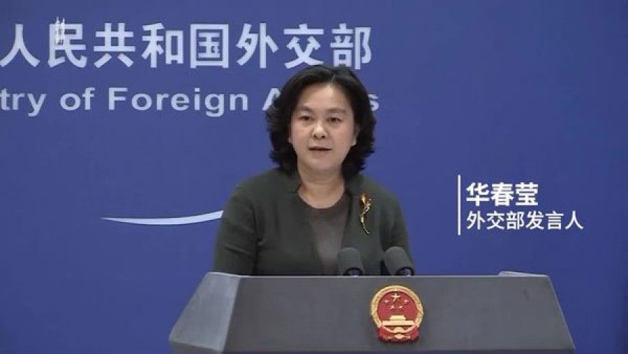 Foreign Ministry spokesperson Hua Chunying. (Internet)