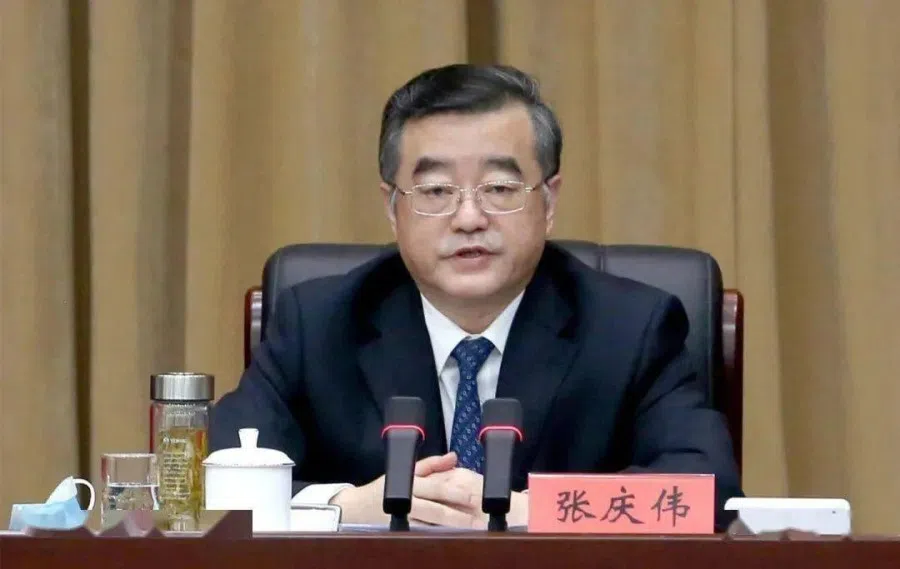 Hunan party secretary Zhang Qingwei. (Internet)