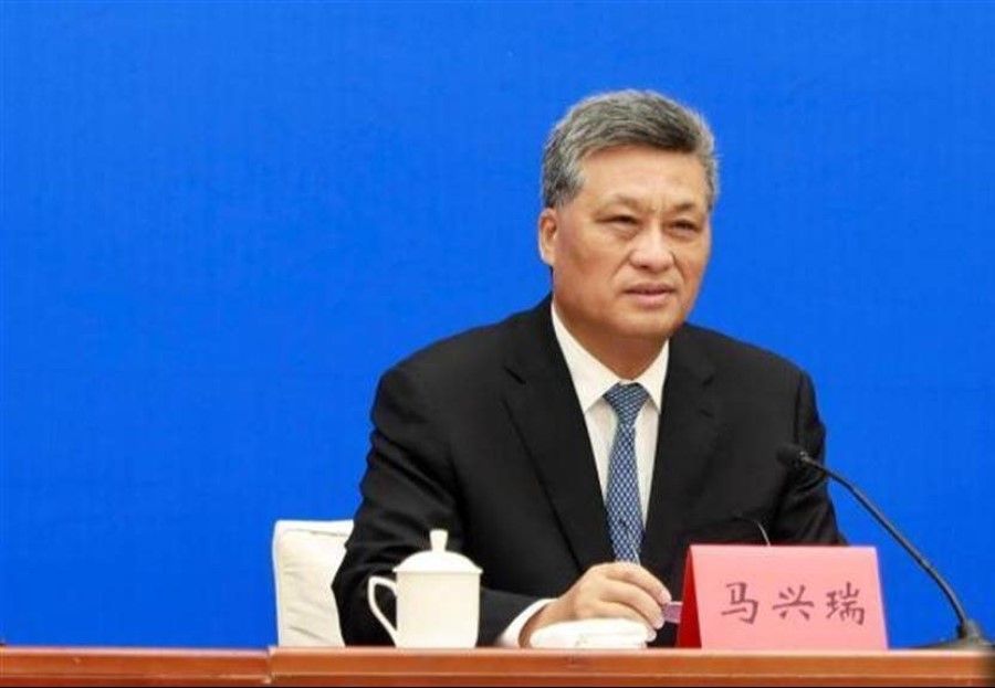 Xinjiang party secretary Ma Xingrui. (Internet)