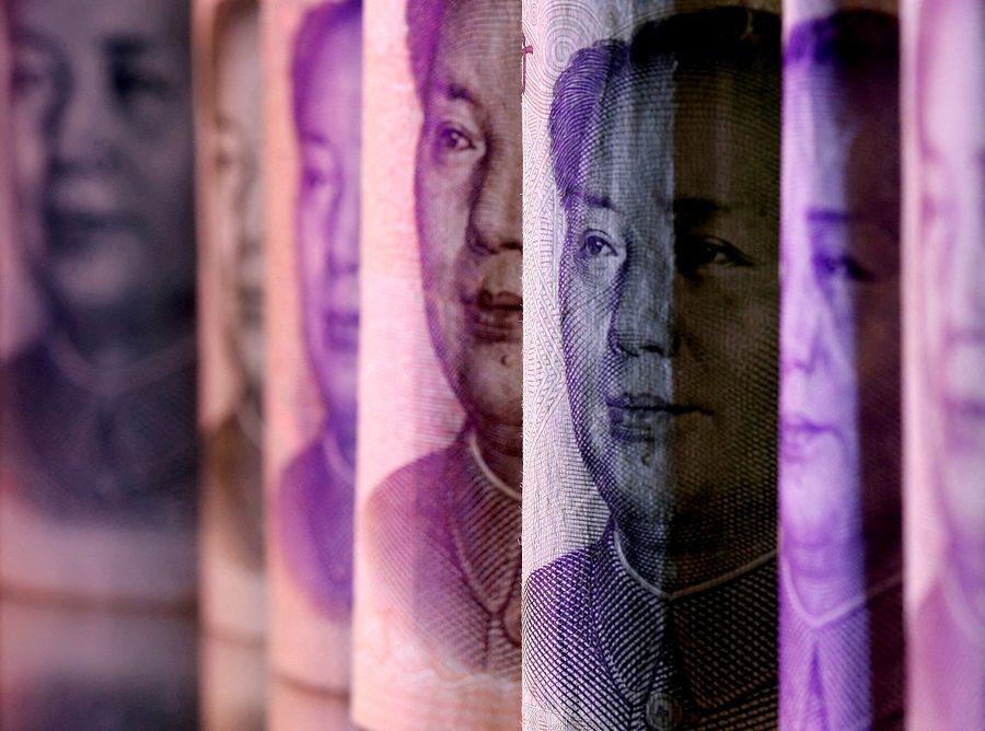 Chinese RMB banknotes are seen in this illustration taken on 10 February 2020. (Dado Ruvic/Illustration/File Photo/Reuters)