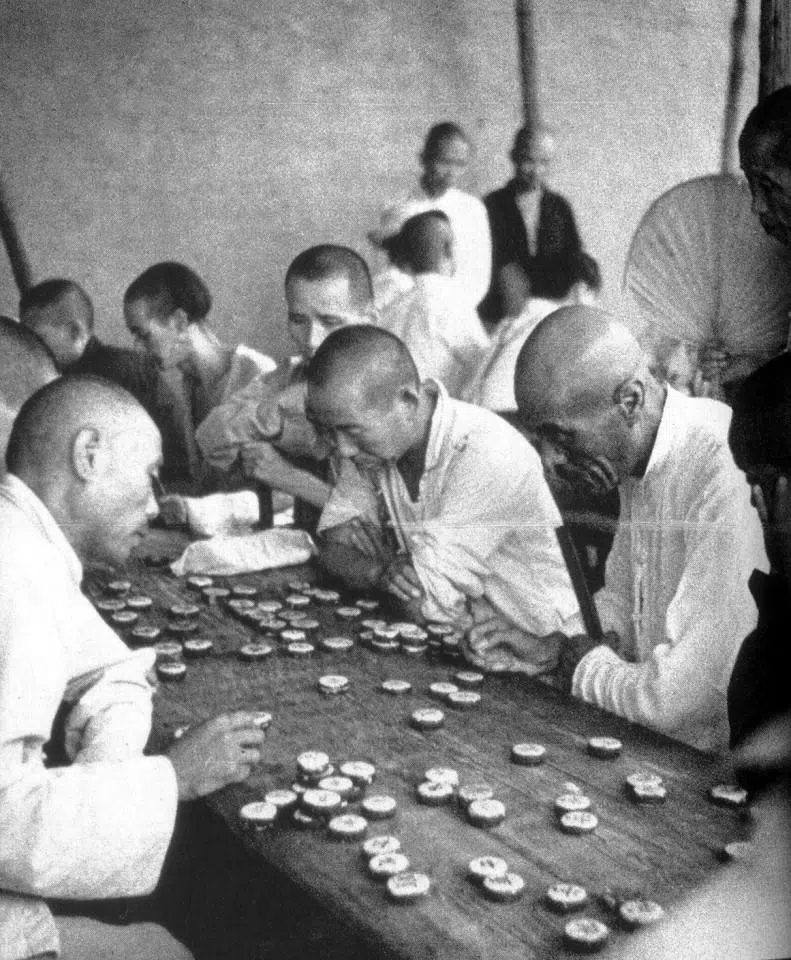 A chess room in Beijing.
