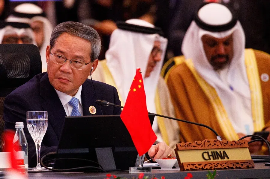 Li Qiang, China’s premier, during the ASEAN-China-GCC Summit in Kuala Lumpur, Malaysia, on 27 May 2025. (Samsul Said/Bloomberg)