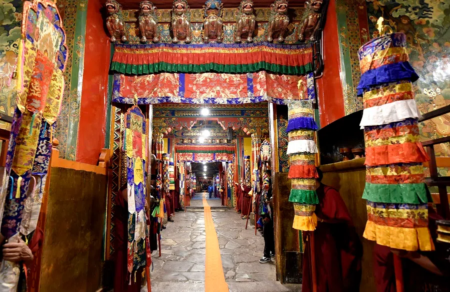 A general view of Jokhang Temple in Lhasa, Tibet, on 25 June 2023. (CNS)