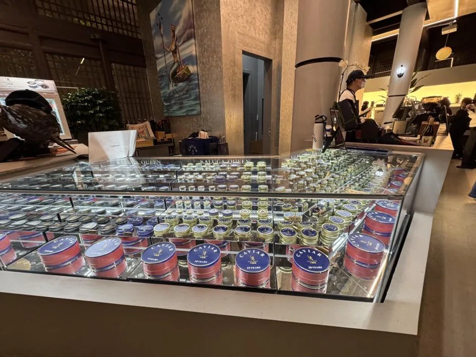 Kaluga Queen’s store in Quzhou, Zhejiang province. (SPH Media)