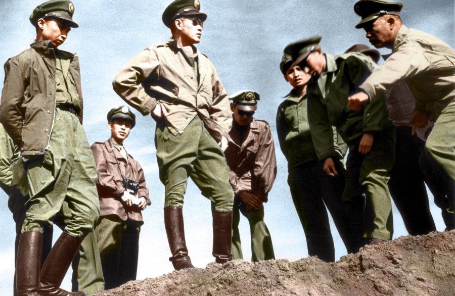 In June 1946, KMT general Sun Li-jen inspected the defences outside Changchun city in northeast China. General Sun dealt heavy defeats to the CCP army in the early part of the civil war, and was an outstanding general on the Allied side in the Burma campaign.