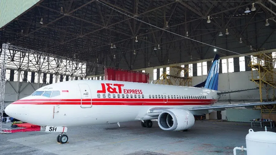 J&T Express' cargo aircraft. (J&T Express)