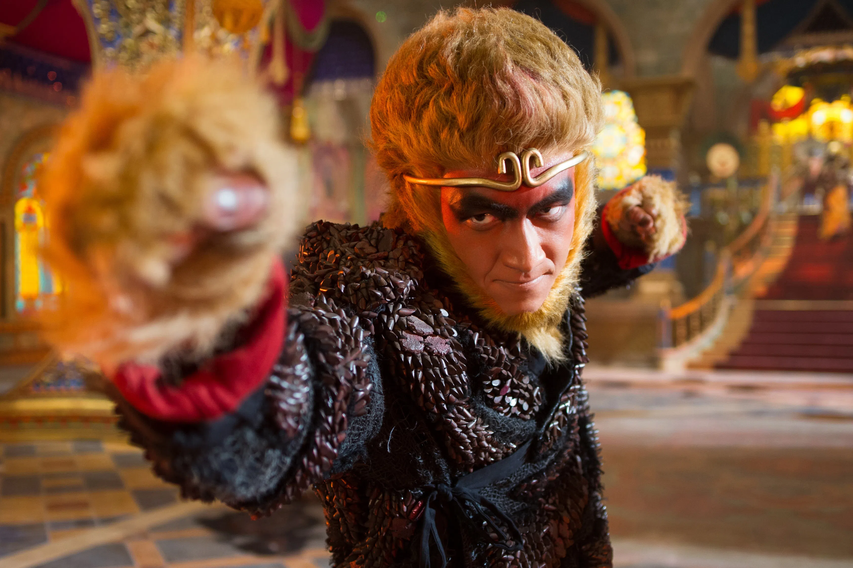 Cinema still of Journey To The West: The Demons Strike Back (2017) starring Lin Gengxin as Sun Wukong. (Sony Pictures)