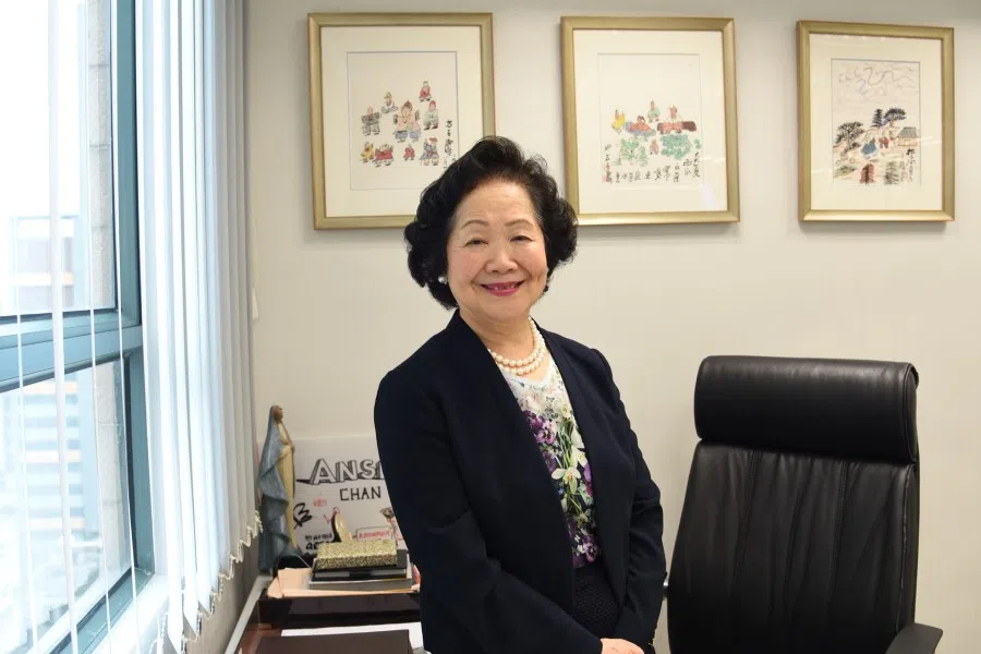 Hong Kong's former Chief Secretary Anson Chan announced her retirement from politics through a statement on 26 June. (SPH)