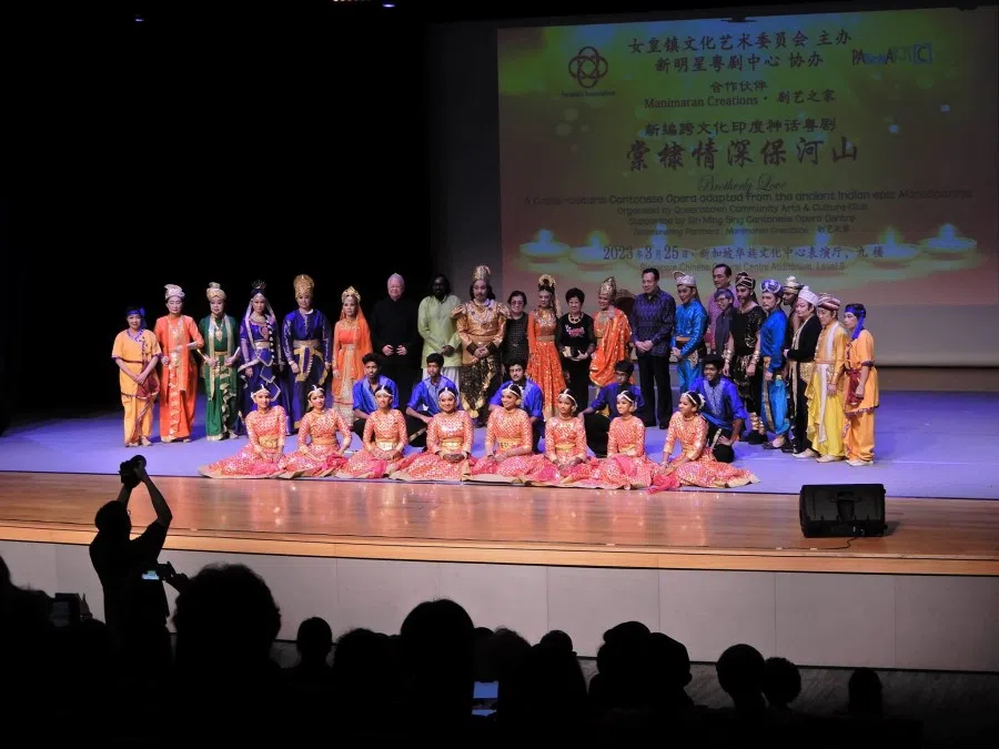 Brotherly Love attracted Indian audiences. (Facebook/Cantonese opera in Singapore 粤剧在狮城)