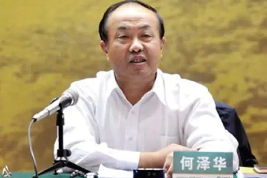 He Zehua, former deputy head of STMA. (Internet)