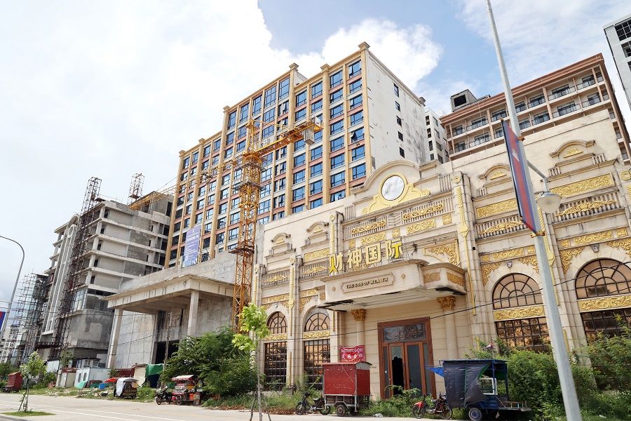Many casinos and stores in Sihanoukville have shuttered their doors. (Kwong Kai Chung/SPH Media)