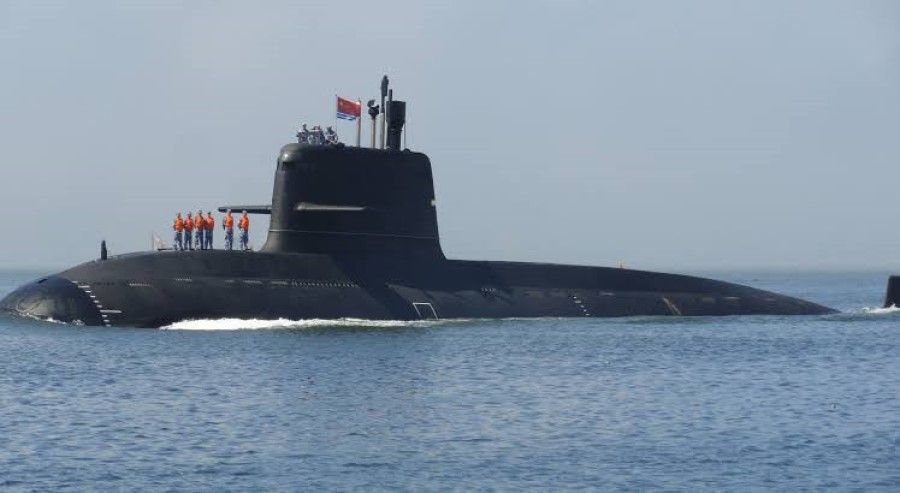 A PLA-N type 039A Yuan class submarine. (@Kilo6361/Twitter)