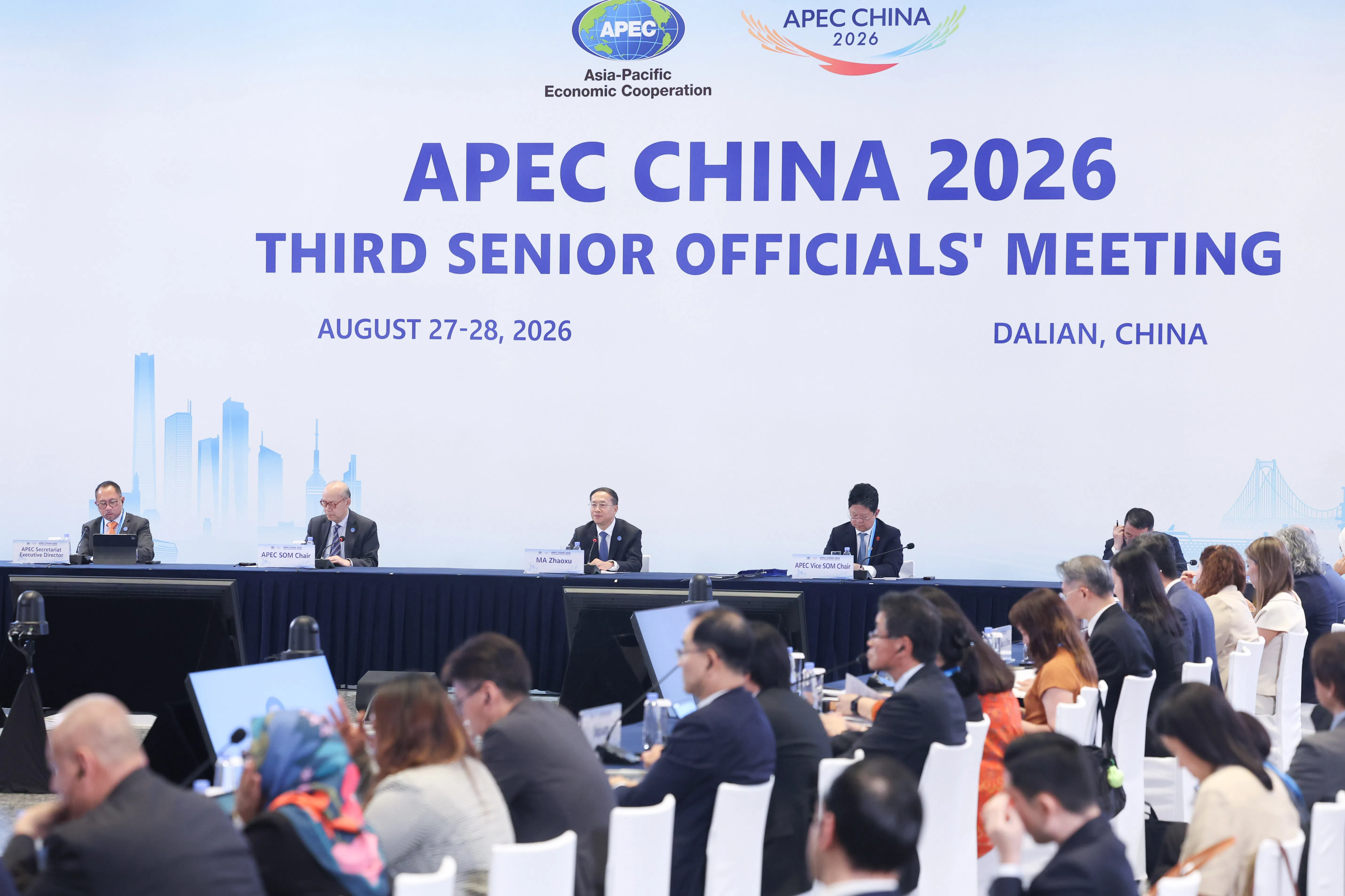 APEC China 2026 Third Senior Officials’ Meeting held in Dalian, Liaoning, China, on 27 August 2026.