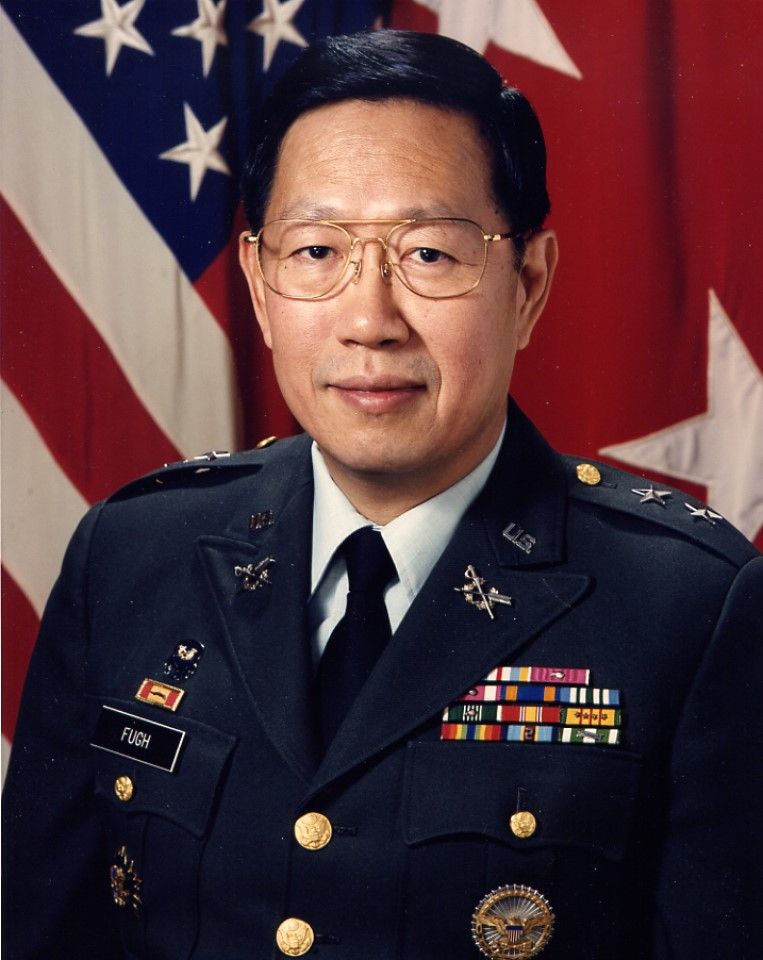 John Liu Fugh, the first Chinese American to attain general officer status in the US Army. (Wikimedia)