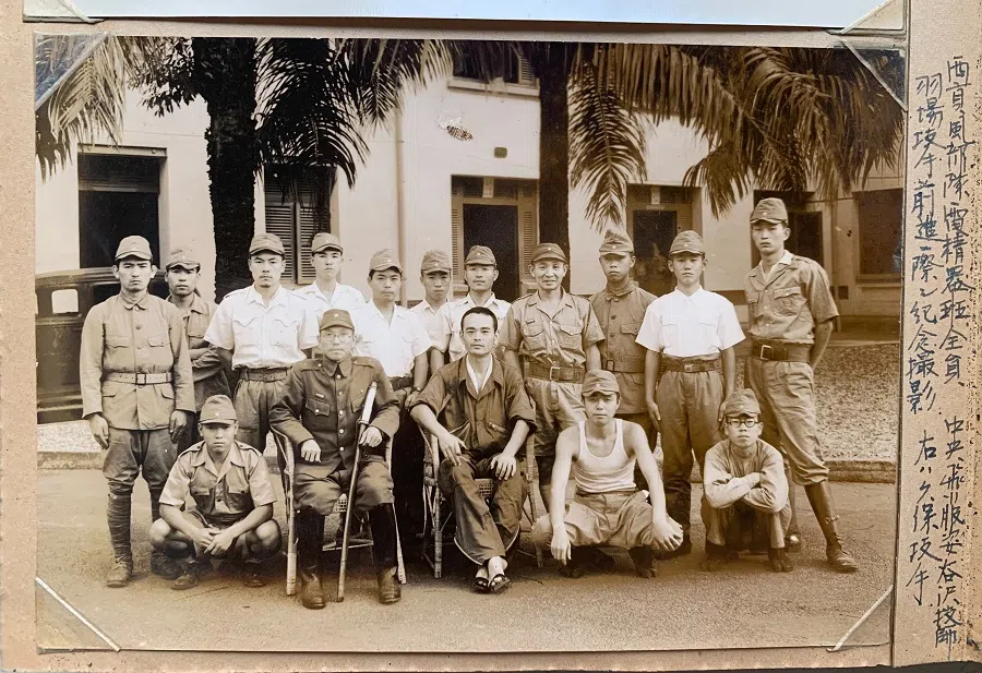 Japanese soldiers when the army occupied Saigon in 1942.
