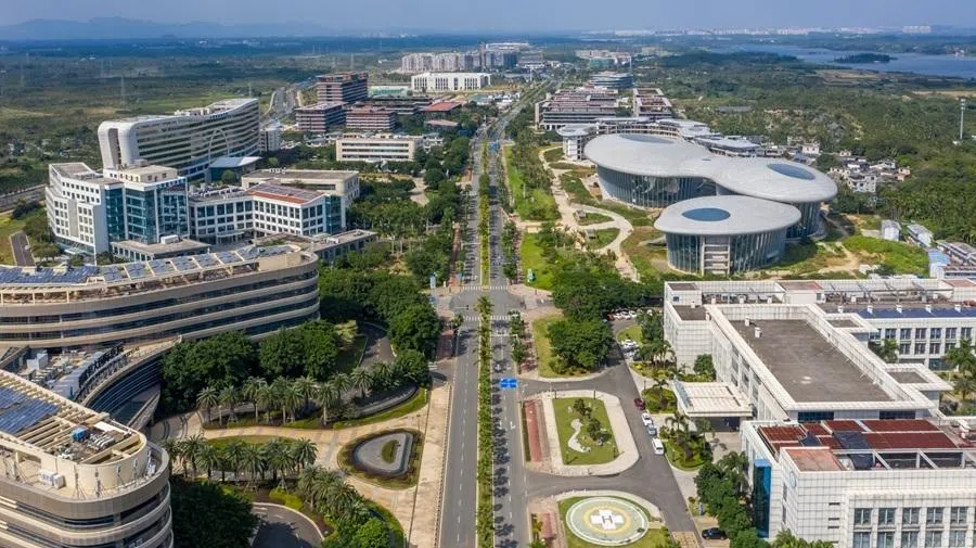 A general view of the Boao Lecheng International Medical Tourism Pilot Zone.