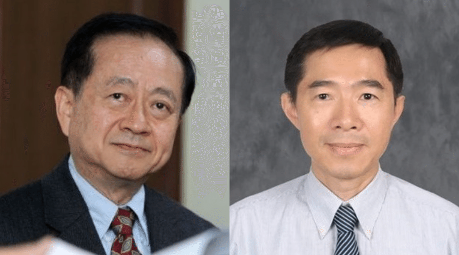 Chiang Shang-yi (left), former TSMC co-chief operating officer, appointed SMIC vice chairman, and Liang Mong-song, SMIC co-chief executive officer. (Internet)